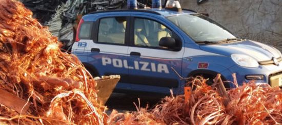 Furti di rame in Sicilia, 3 arresti