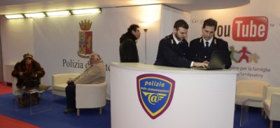La Polizia al Palafiori di San Remo
