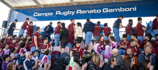 Intitolato il campo delle Fiamme oro rugby a Renato Gamboni