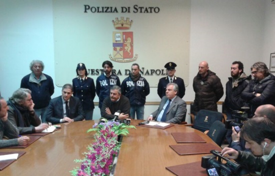 conferenza stampa Napoli