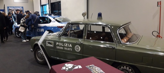 Mezzi storici esposti alla mostra "Arezzo Classic Motors"