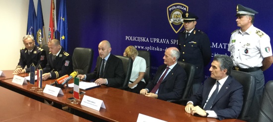 incontro capi polizia in Croazia