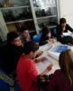 Studenti in riunione per progetto calendario 2011