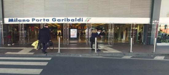 stazione di Porta garibaldi a Milano