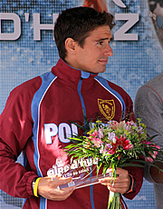 Alberto Casadei delle Fiamme oro triathlon