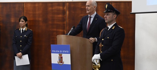 Capo della Polizia inaugura Sezione volanti di Roma