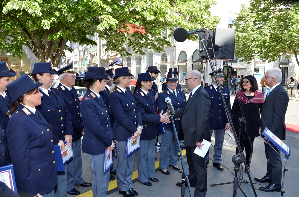 La cerimonia del 165° anniversario della Polizia ad Ancona