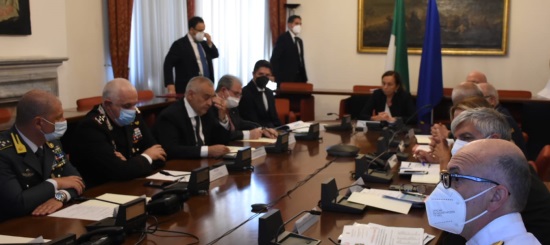 Comitato ordine e sicurezza pubblica prefettura di Palermo