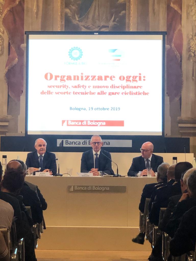 Il convegno sulla sicurezza delle gare ciclistiche a Bologna