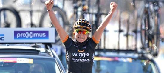 Elisa Longo Borghini delle Fiamme oro ciclismo femminile