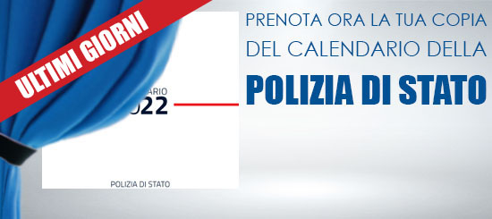 Ultimi giorni calendario polizia 2022