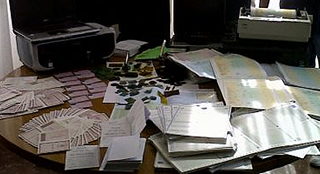 Documenti falsi sequestrati dalla polizia