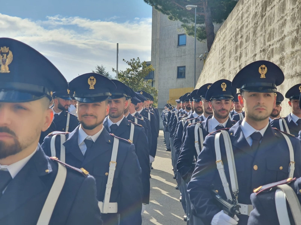 La cerimonia di giuramento del 215° corso Allievi agenti: Campobasso