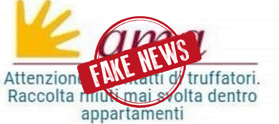 Fake News - AMA Rifiuti