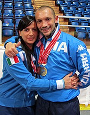 Sara Battaglia e Ciro Massa ai Campionati europei 2011