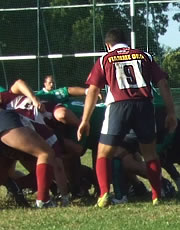 Fiamme oro rugby in mischia