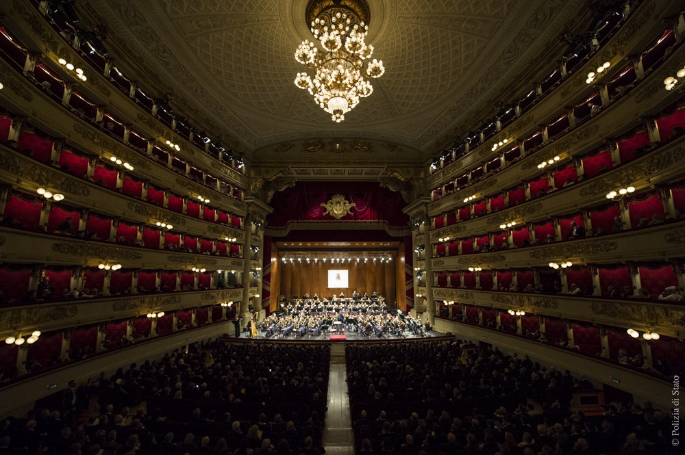 Concerto della Banda musicale della Polizia di Stato al Teatro alla Scala di Milano