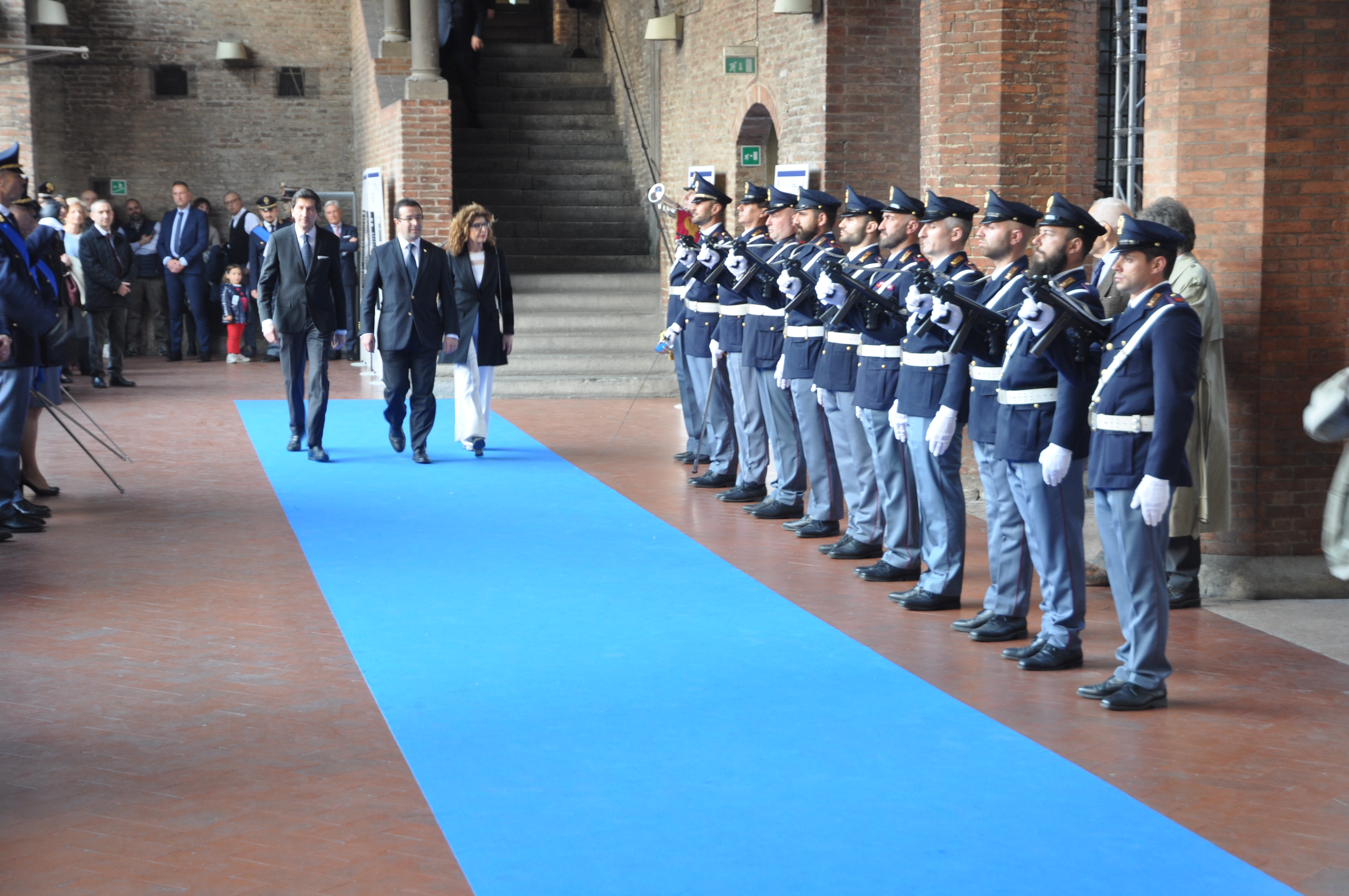 Le celebrazioni del 167° anniversario della fondazione della Polizia nella città di Bologna
