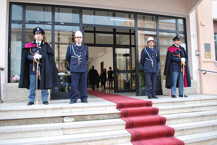 La cerimonia della cittadinanza onoraria del comune di Patti al capo della Polizia 