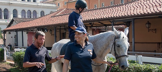 Ippoterapia della Polizia di Stato