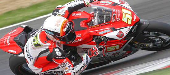 Michele Pirro in sella alla Ducati