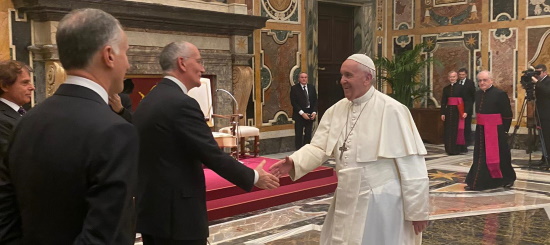 capo polizia udienza papale