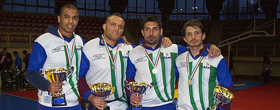Fasugba, Miano Petta, Scibilia e ArfÃ¨ campioni italiani 2010 di lotta libera