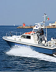 Una Squadra nautica della Polizia di Stato