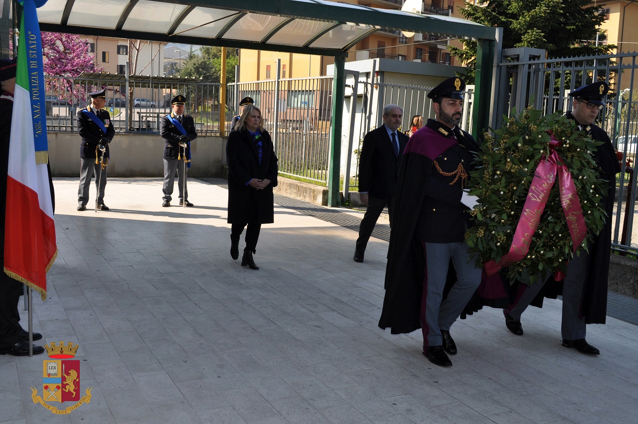 Le celebrazioni del 168° anniversario della fondazione della Polizia a Avellino