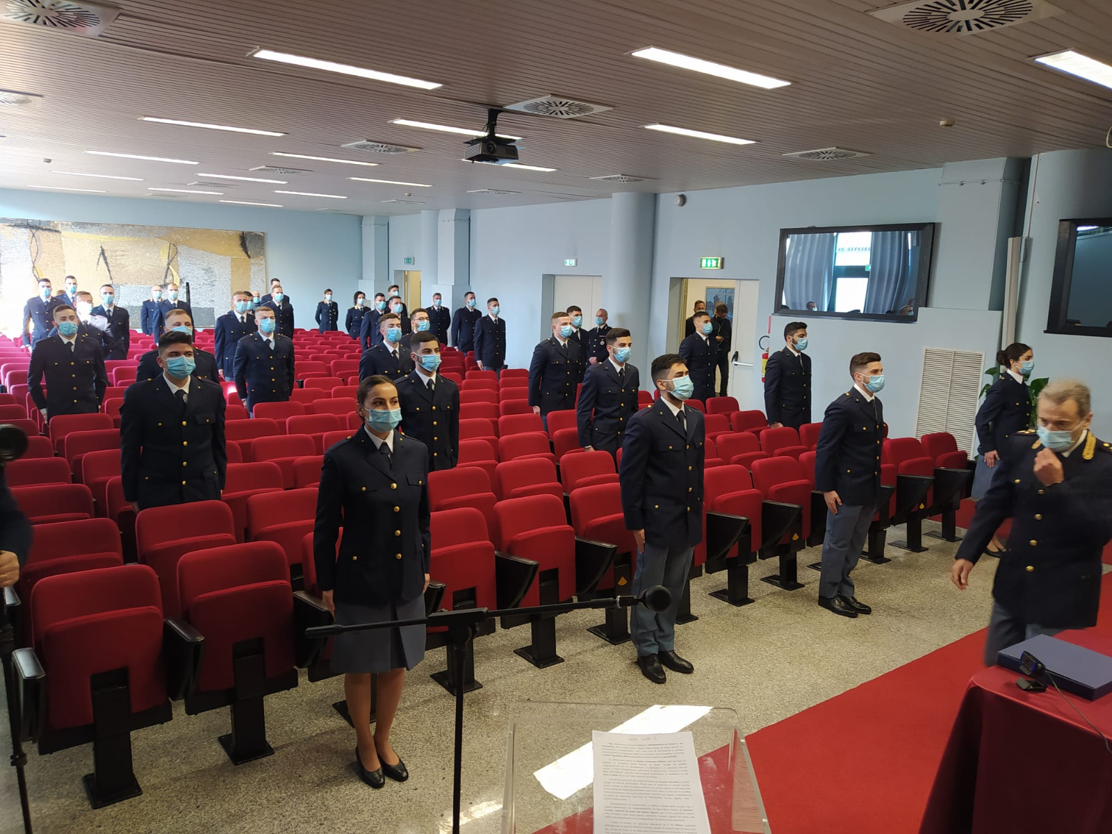 Il giuramento degli allievi agenti del 209° corso - Pescara