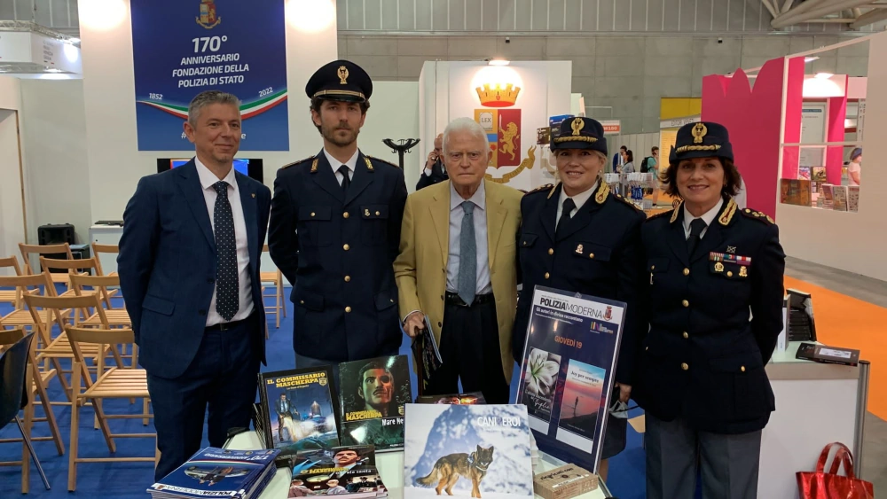 La Polizia di Stato al Salone del libro di Torino