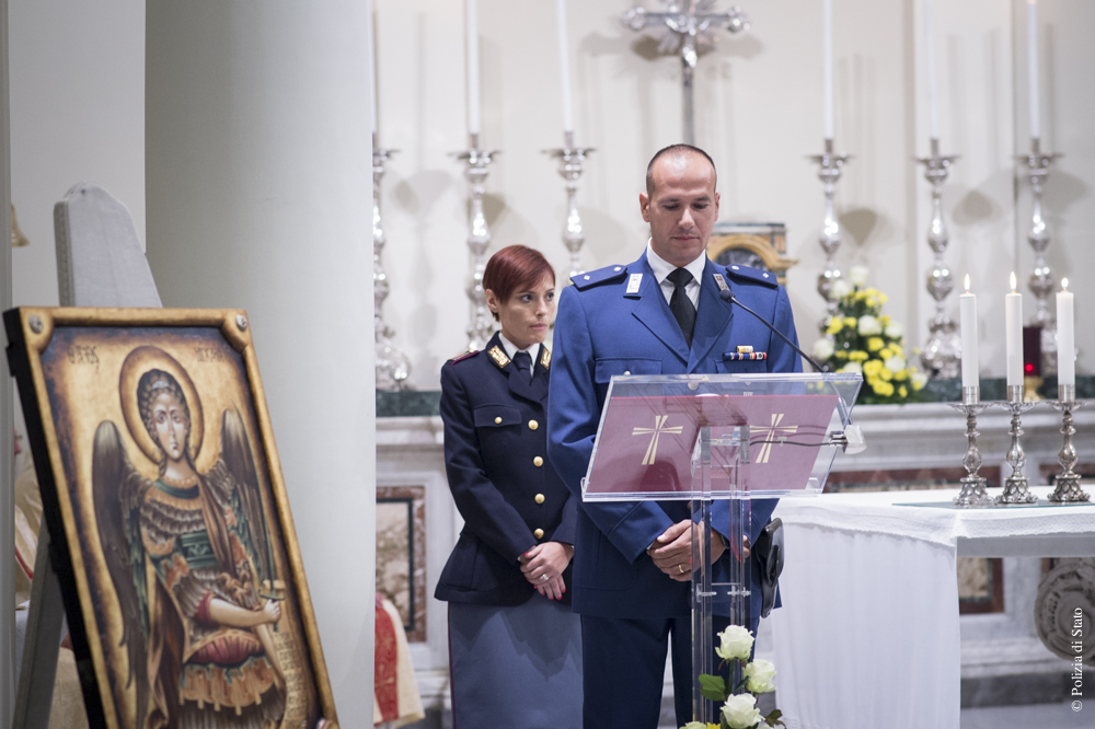 Le celebrazioni del patrono della Polizia San Michele Arcangelo: la funzione religiosa