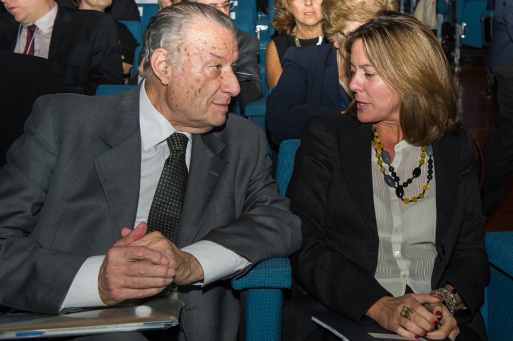Il ministro per la Salute Beatrice Lorenzin ed il Primo Presidente della Suprema Corte di Cassazione Giorgio Santacroce al congresso Great Network