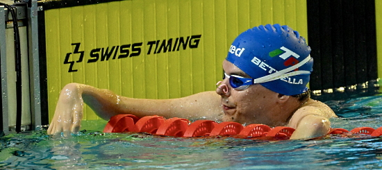 Francesco Bettella nuoto paralimpico