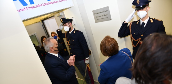Il capo della Polizia inaugura i nuovi locali della Polizia scientifica a Roma