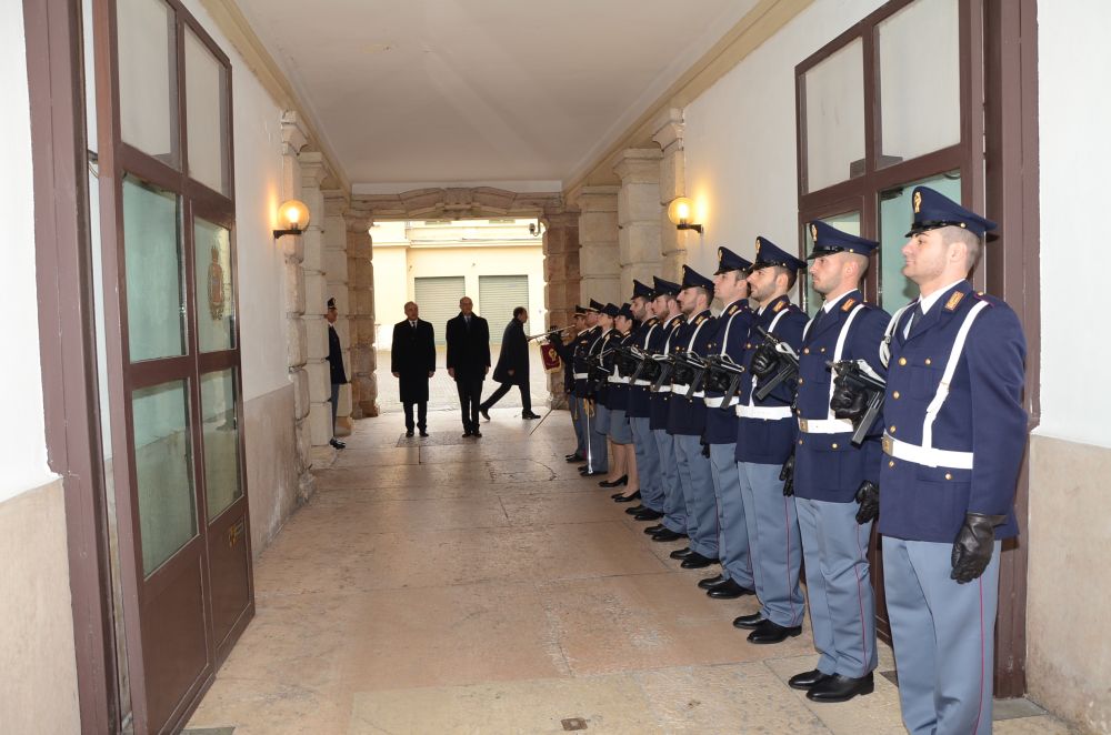 Il capo della Polizia Alessandro Pansa a Verona