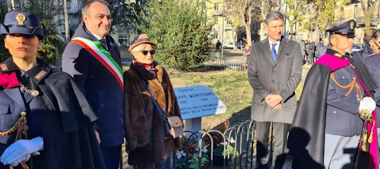 Torino: intitolato un giardino alla memoria di Giuseppe Montesano