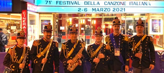 La banda musicale a Sanremo