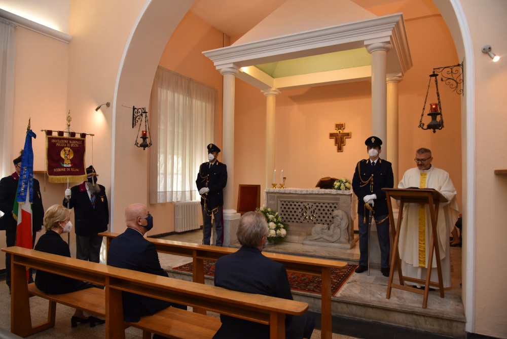 La cerimonia di commemorazione del commissario Luigi Calabresi a Milano