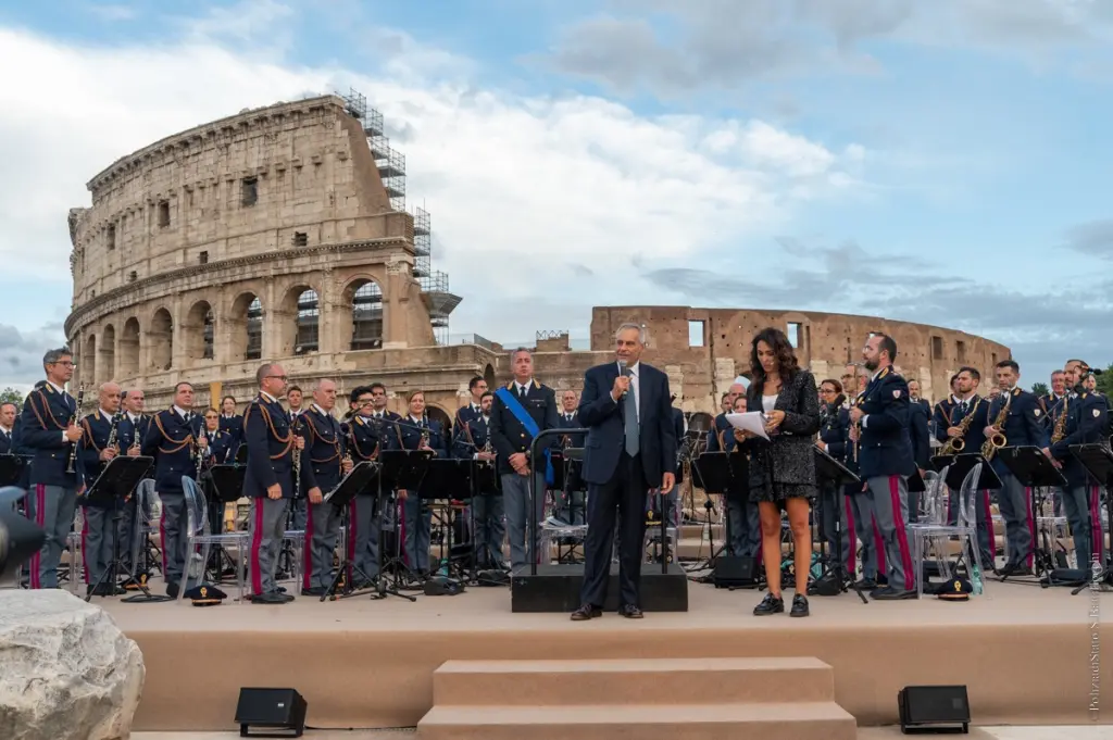 Il concerto di San Michele Arcangelo santo Patrono della polizia di Stato a Roma 2022