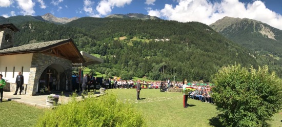 commemorazione in Valtellina
