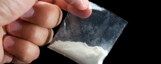 Una dose di cocaina
