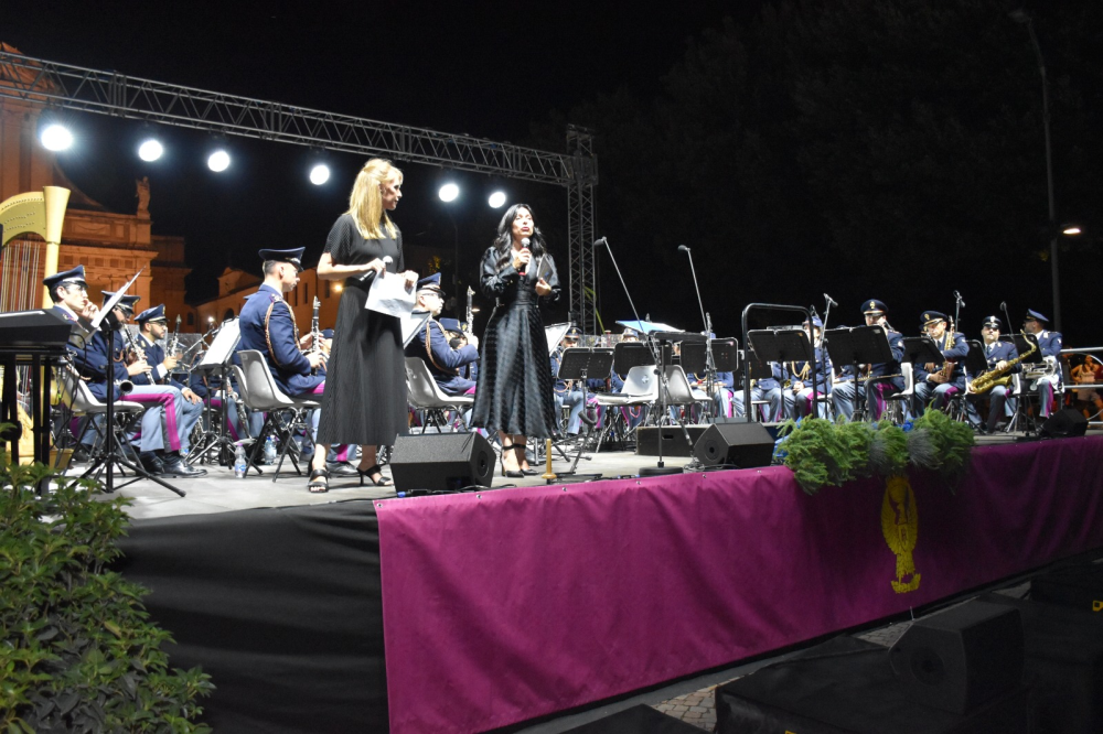Il concerto della Banda Musicale della Polizia di stato ad Assisi in occasione delle celebrazioni della festa del Perdono 2022