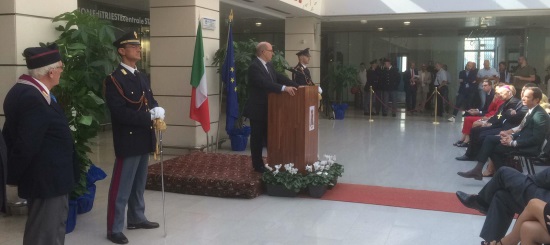 inaugurazione del compartimento polizia ferroviaria a Trieste