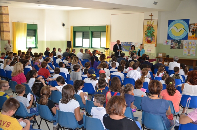 La presentazione del diario scolastico 2014 - 2015 Civis a Siracusa