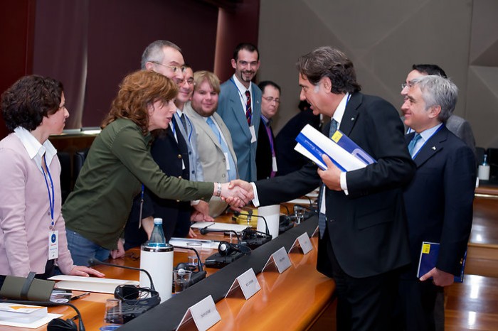 La cerimonia di firma dell'accordo tra Oscad e Unar