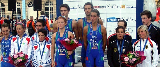 Anna Maria Mazzetti e Daniela Chmet sul podio dei mondiali di duathlon