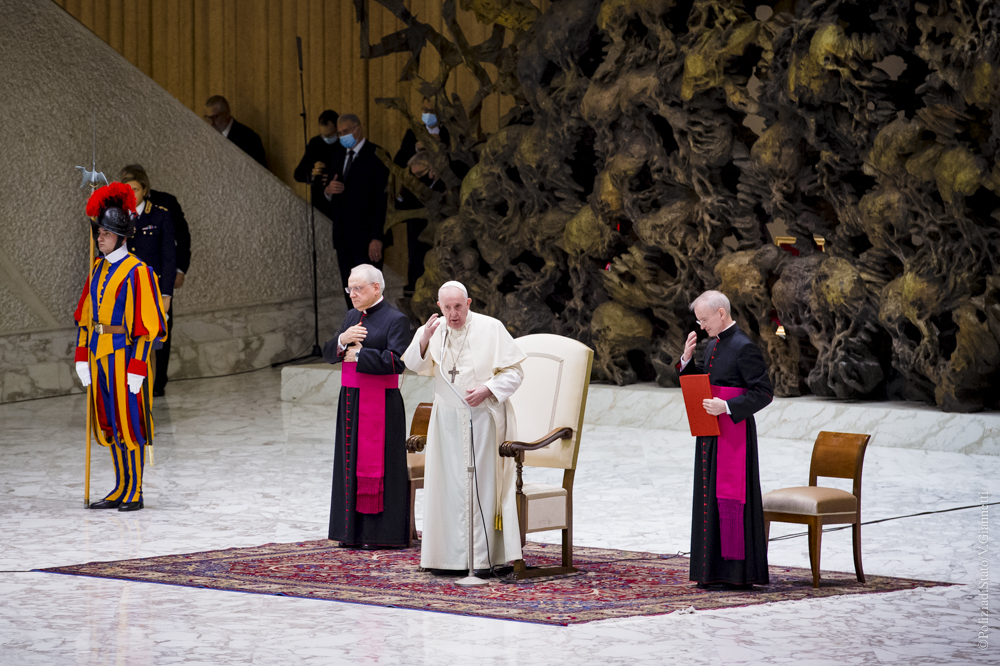 L'Udienza con Papa Francesco