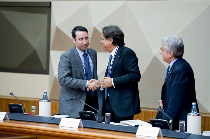 La cerimonia di firma dell'accordo tra Oscad e Unar