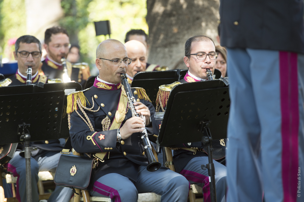 Il concerto della Banda Musicale ai Giardini del Quirinale in occasione della Festa della Repubblica